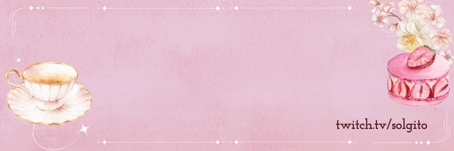 Solgito 🌸☕✨'s banner