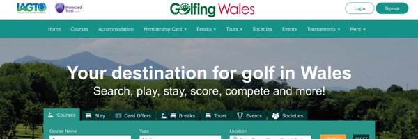 Golfing Wales | Golffio Cymru ⛳️ 🏴󠁧󠁢󠁷󠁬󠁳󠁿 Profile Banner