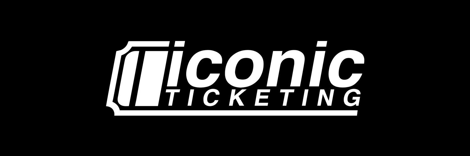 iconic ticketing banner