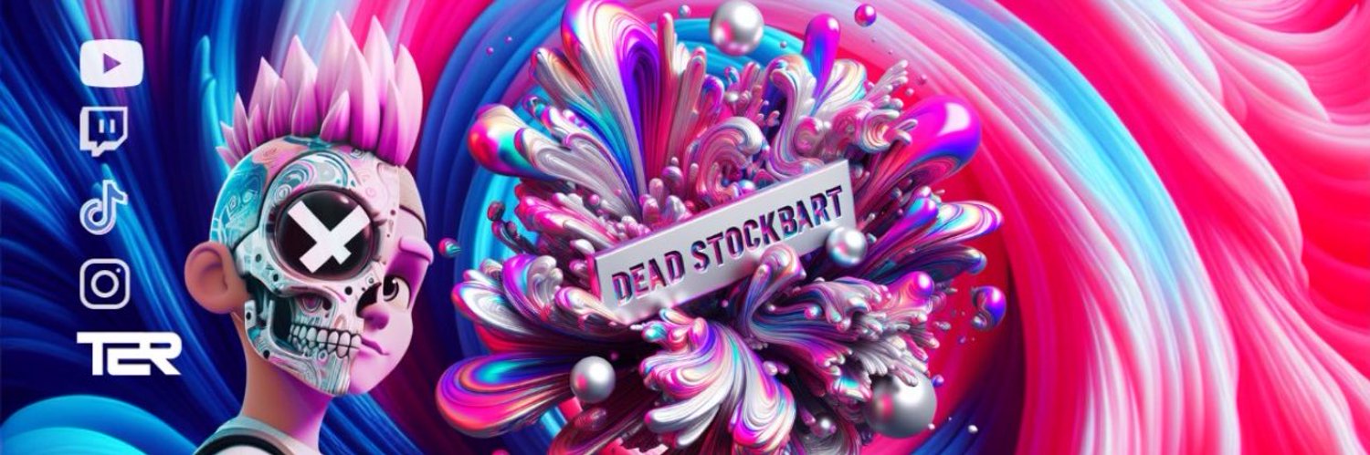 𝐓𝟐𝐑 Deadstockbart LIVE ON TWITCH DAILY Profile Banner