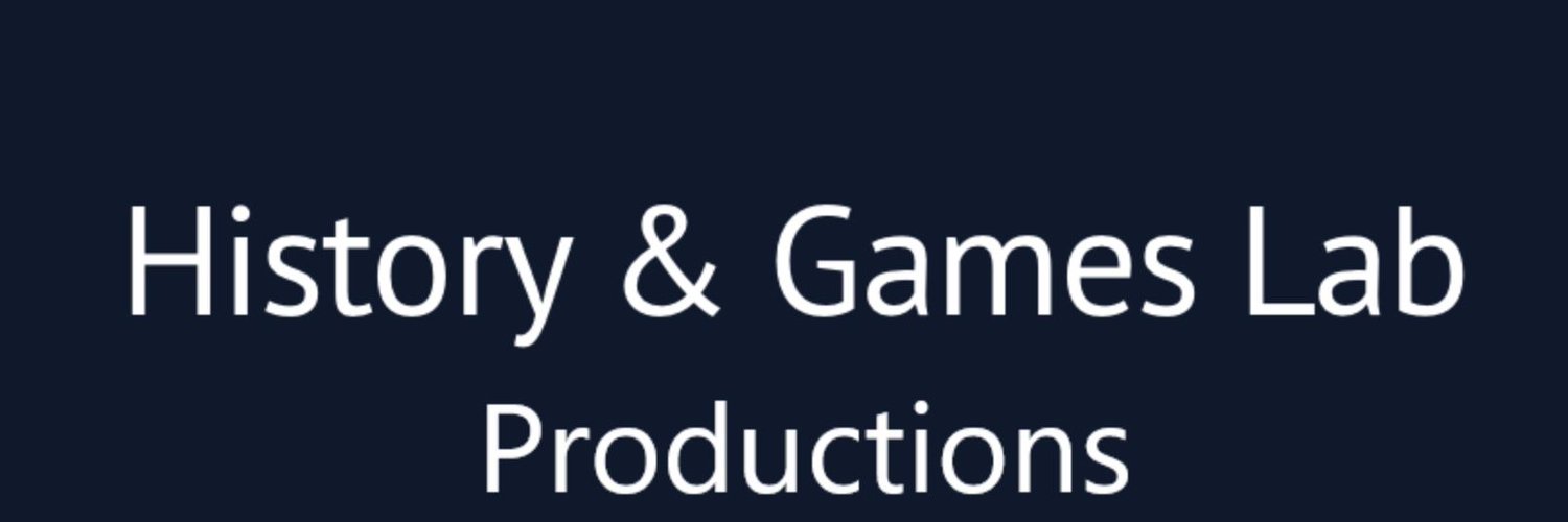 History and Games Lab Productions Profile Banner