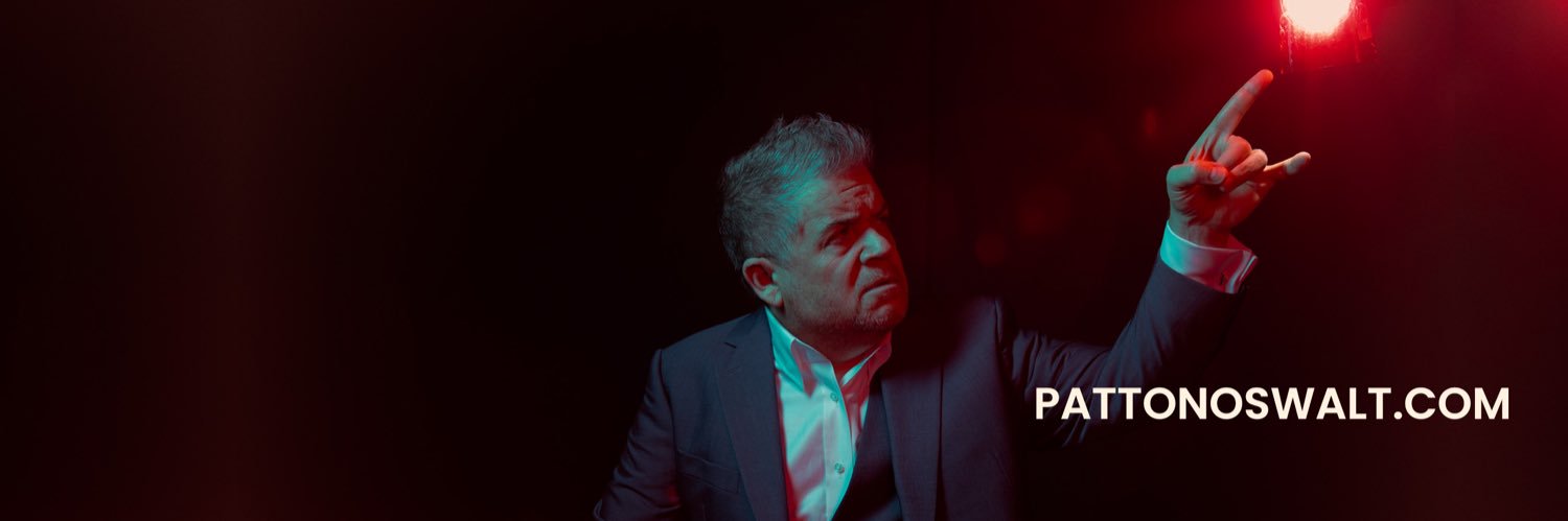Patton Oswalt's banner
