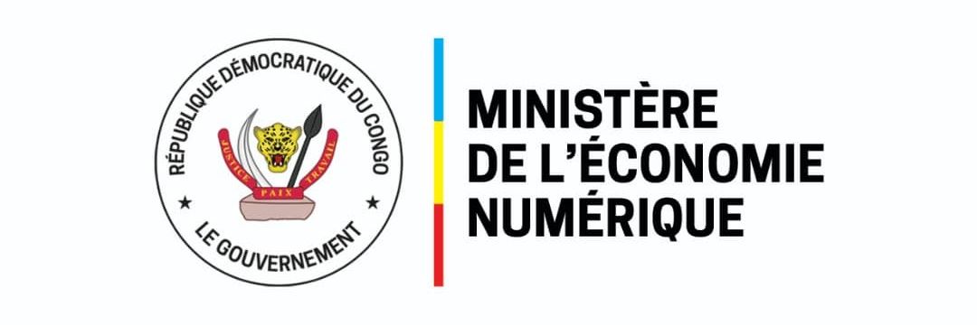 Ministère de l'Économie Numérique - RDC banner