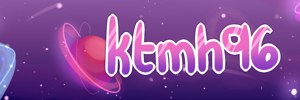 Twitter banner for @ktmh96