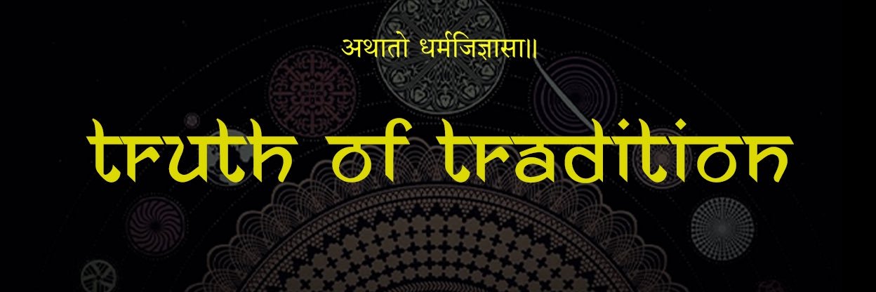 Truth of Tradition banner
