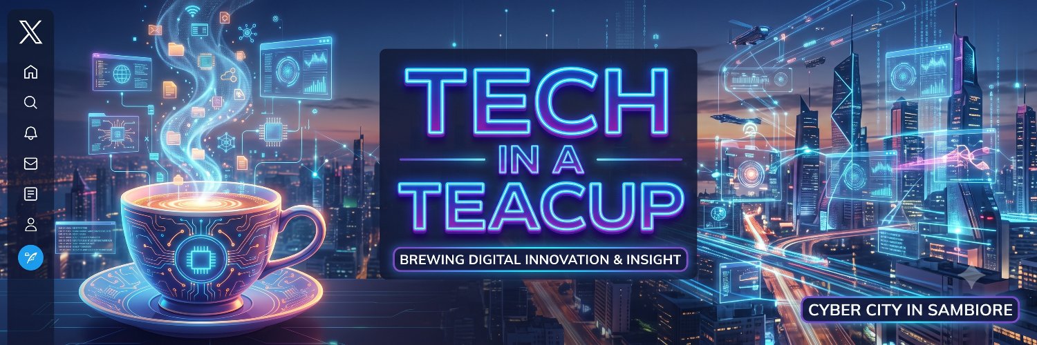 TechInATeacup's profile banner image