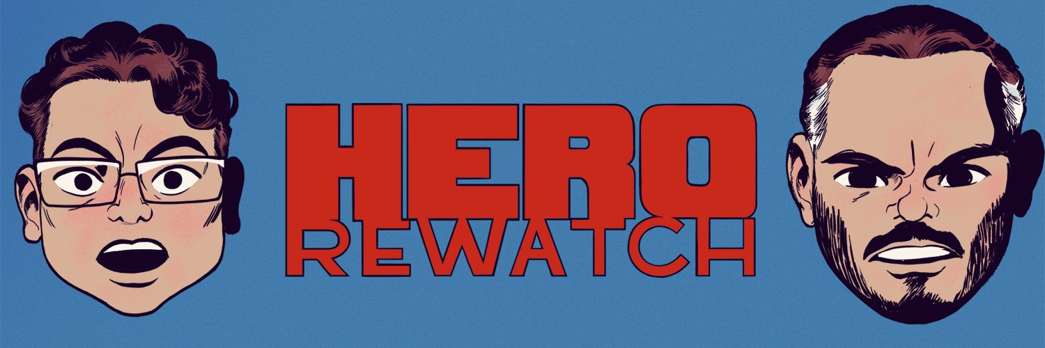 Hero Rewatch Podcast banner