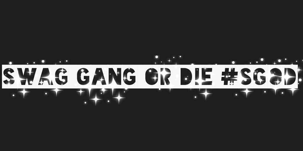 SwagGang! banner