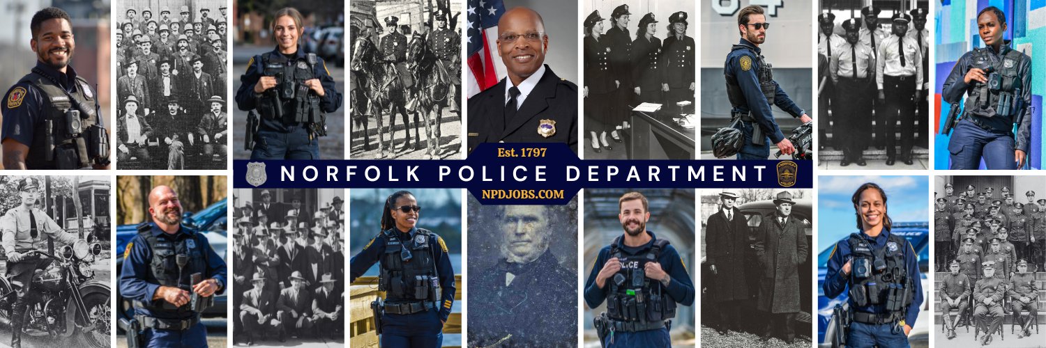 Norfolk Police Dept banner