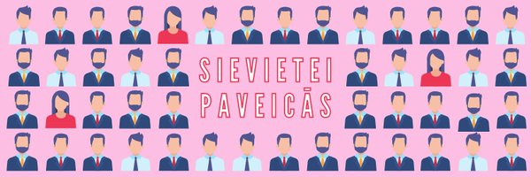 Sievietei paveicās Profile Banner