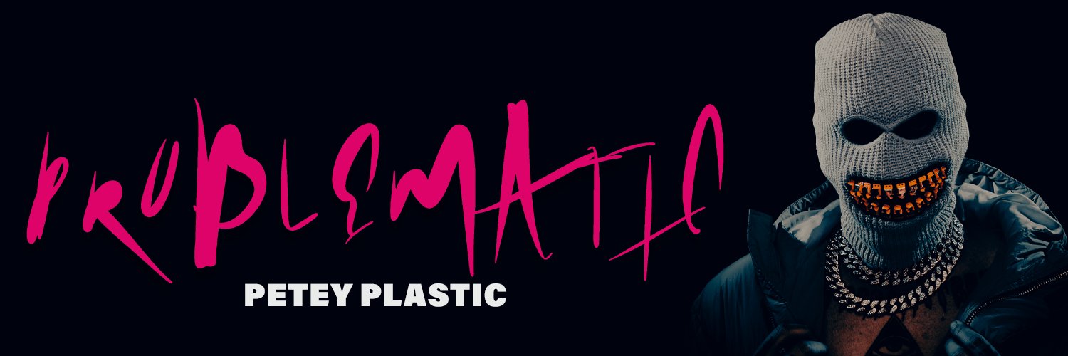 Petey Plastic banner