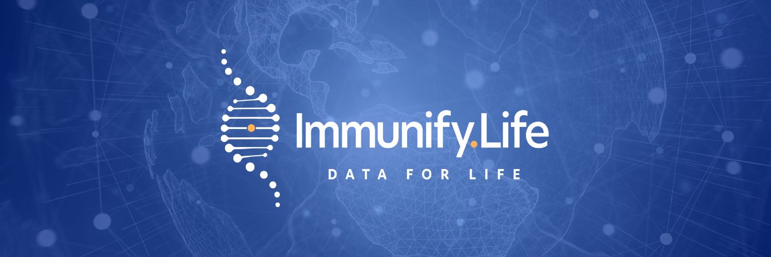 Immunify.Life || Data For Life banner