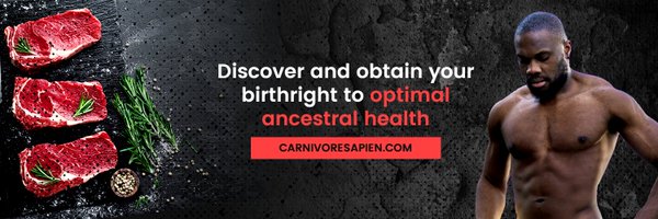 Carnivore Sapien 🥩 Profile Banner