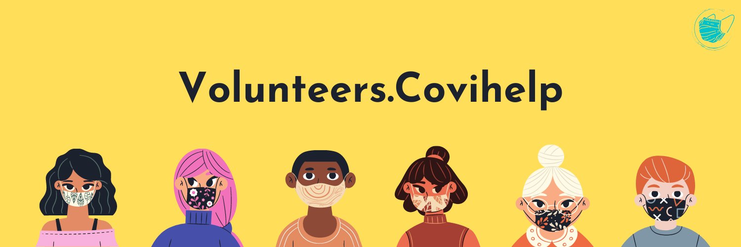 Volunteers.Covihelp banner