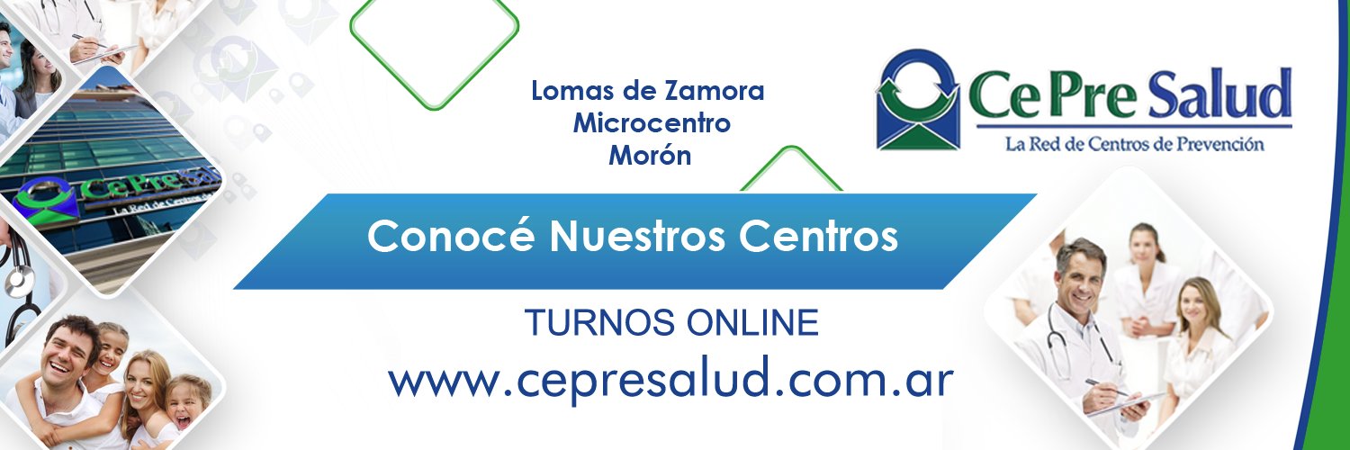 CePre Salud banner