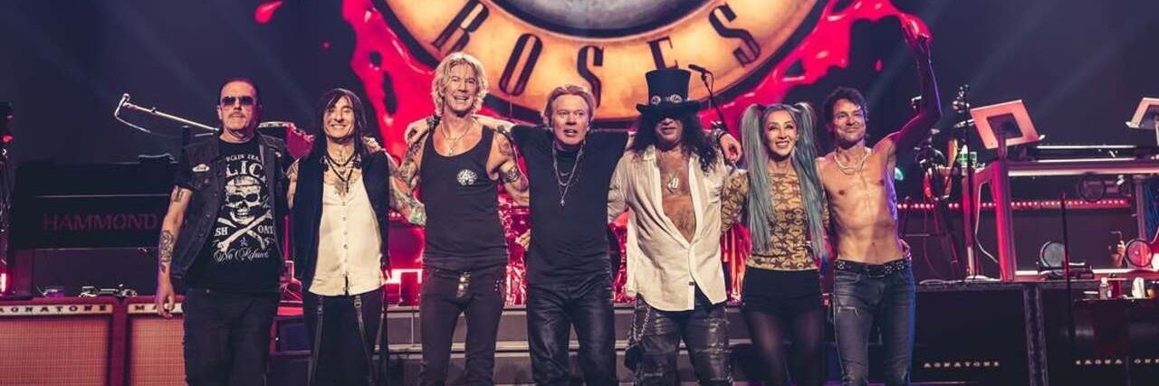 Guns N' Roses Army banner