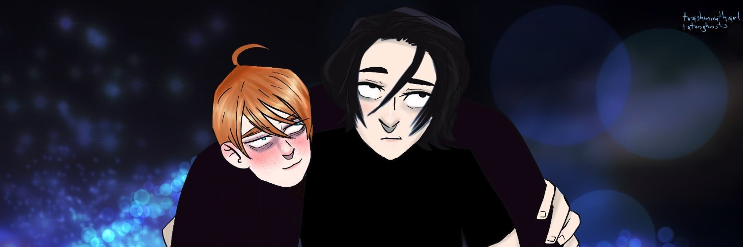 notlikelybutpossible 🧡🖤 banner