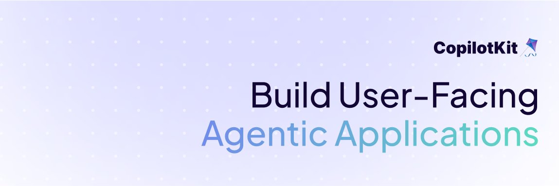 CopilotKit🪁 banner