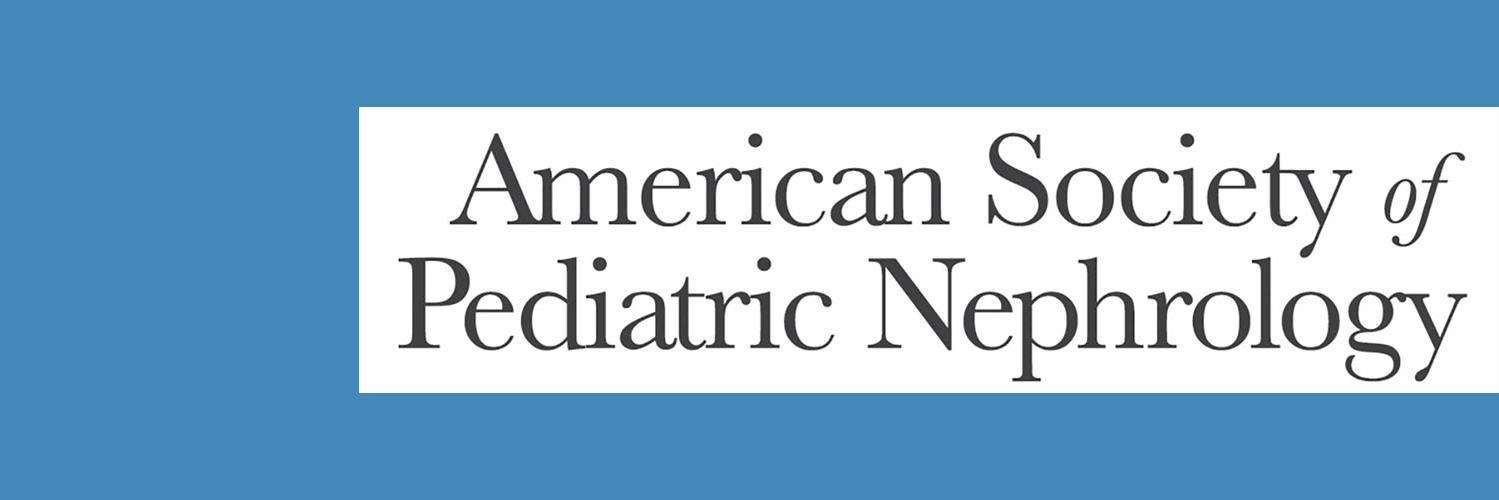 American Society of Pediatric Nephrology's banner