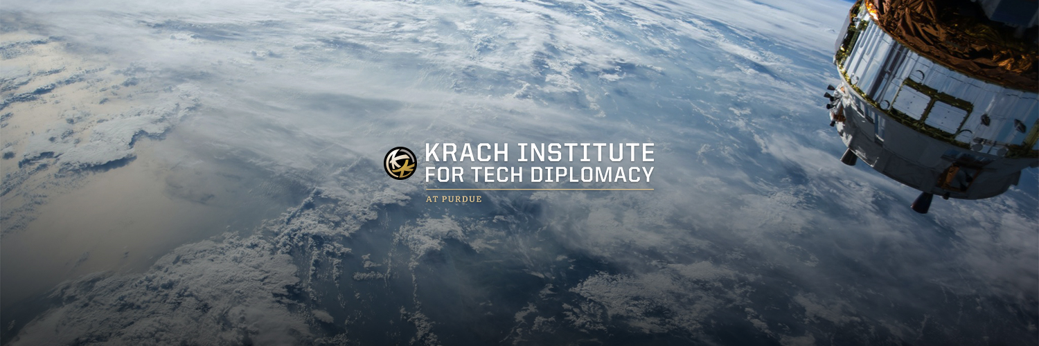Krach Institute for Tech Diplomacy at Purdue's banner