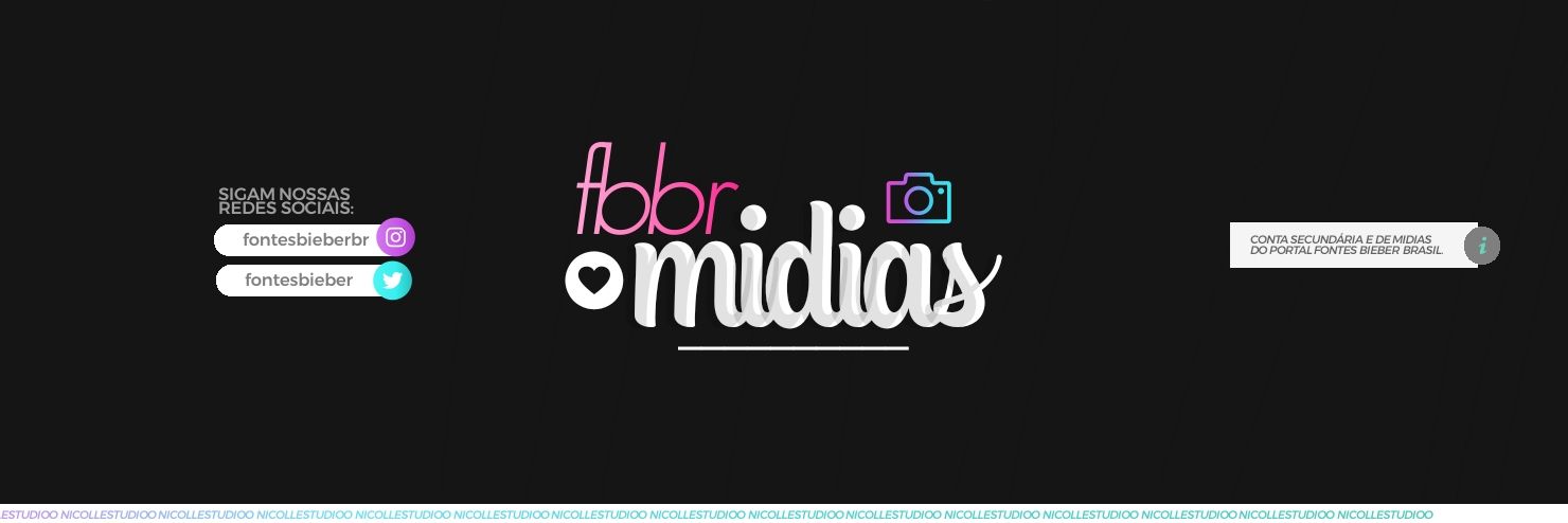 Fontes Bieber Midias banner