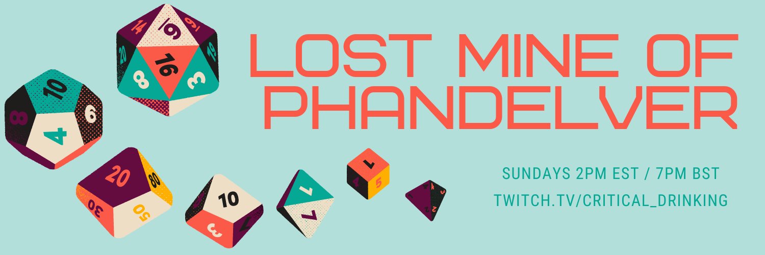 Critical Drinking is having a long rest 🤫 banner