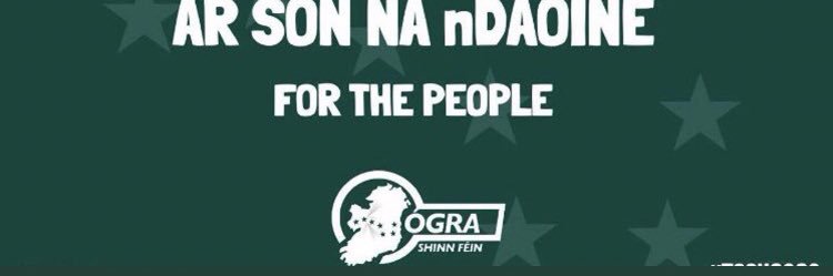 Ógra Shinn Féin DLR banner