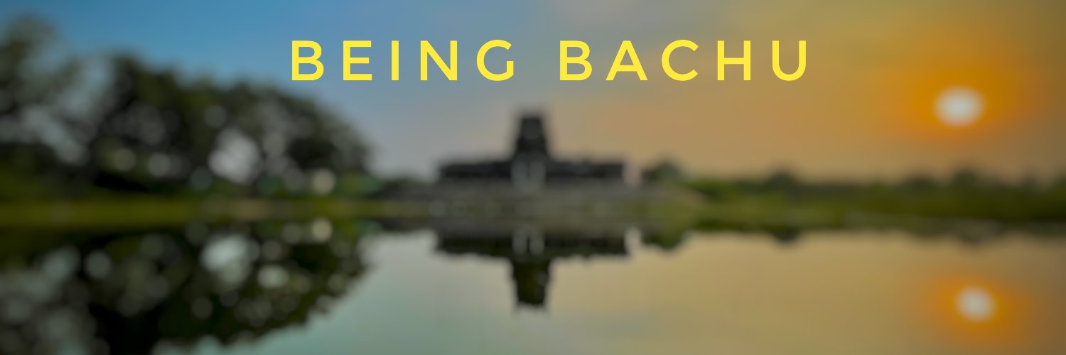 beingbachu's profile banner image