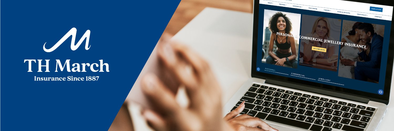 TH March - Insurance Since 1887 banner