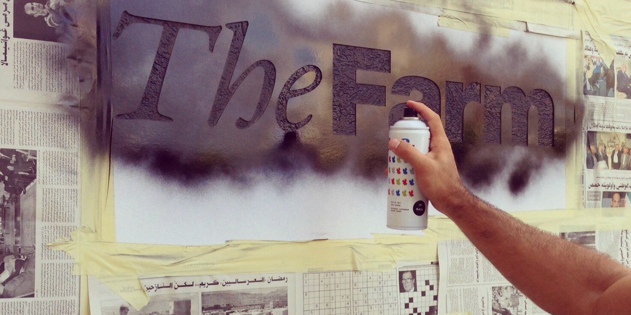 The Farm banner