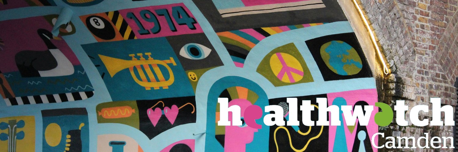 Healthwatch Camden banner