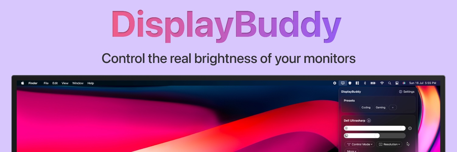 DisplayBuddy banner