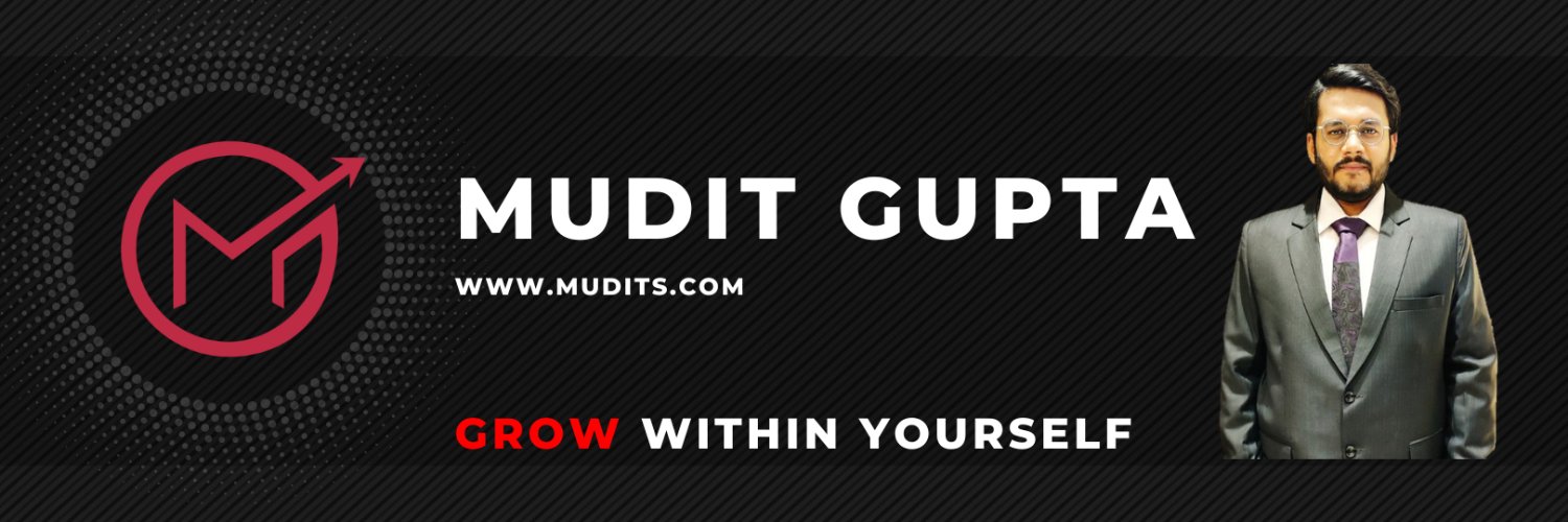 Mudit Gupta's banner