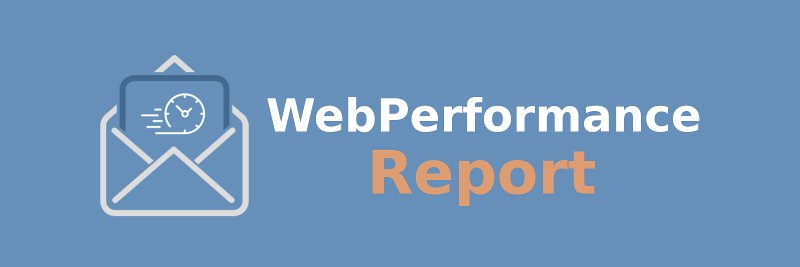WebPerformance Report's banner