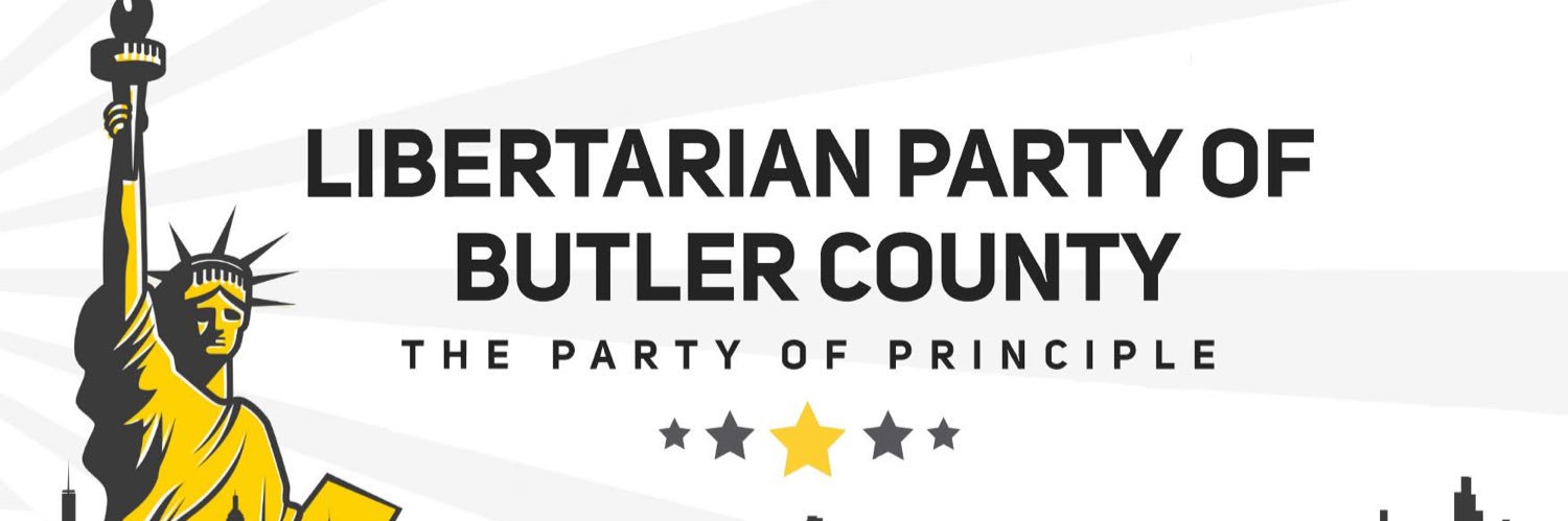 Libertarian Party of Butler County banner