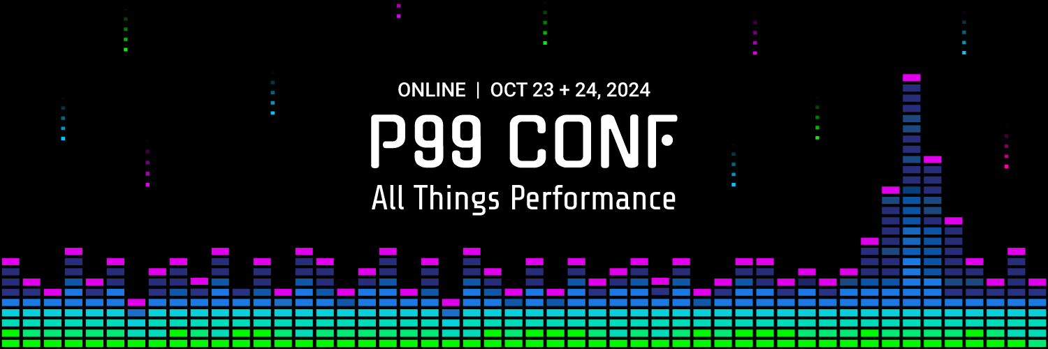 P99CONF's banner