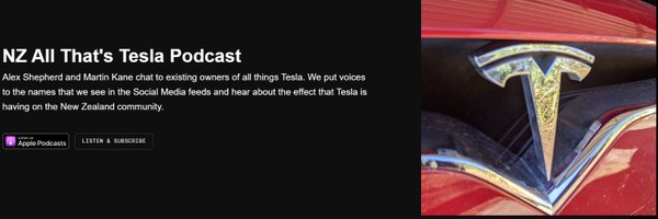 NZ All That's Tesla Podcast Profile Banner