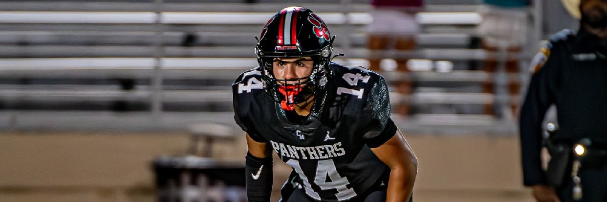Landon Dressell ‘26 K/P/ATH Colleyville Heritage's banner