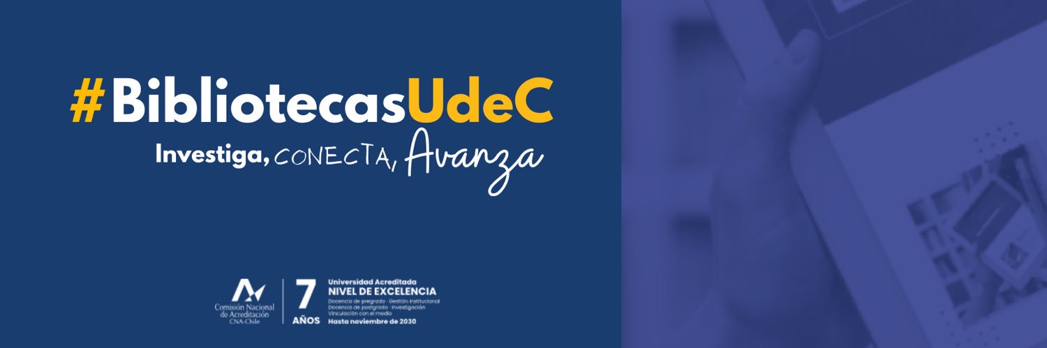 Bibliotecas UdeC's banner