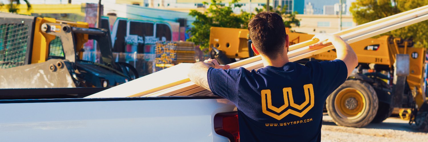 WEYT APP | Construction Supplies Transport banner