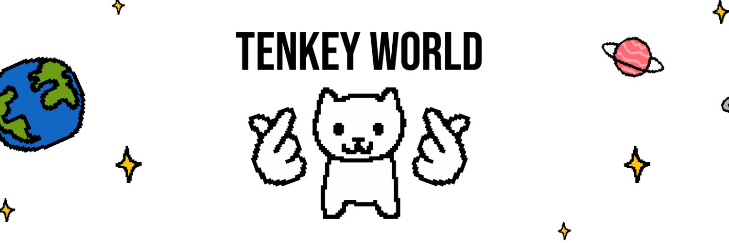 TenKeyWorld's profile banner image