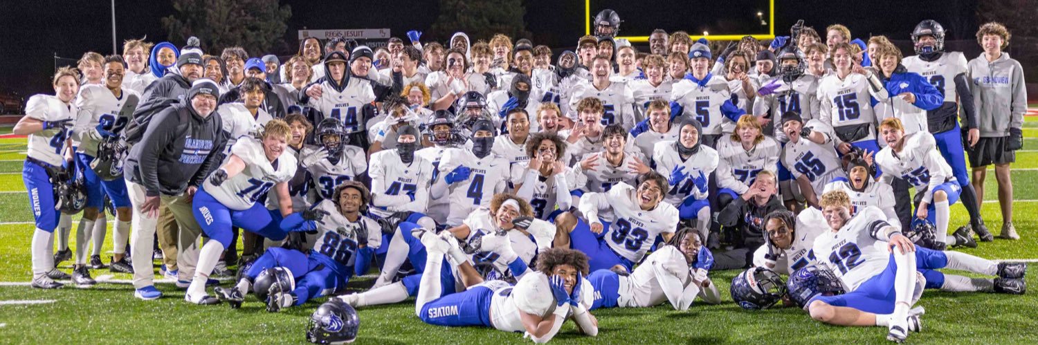 Grandview Wolves Football banner