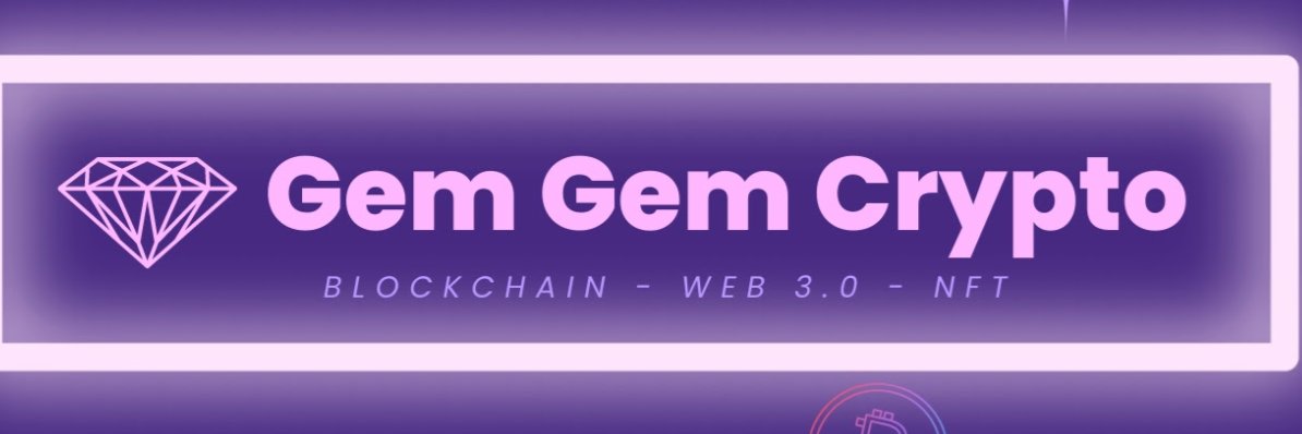 Gem Gem Crypto 黃敏希 banner