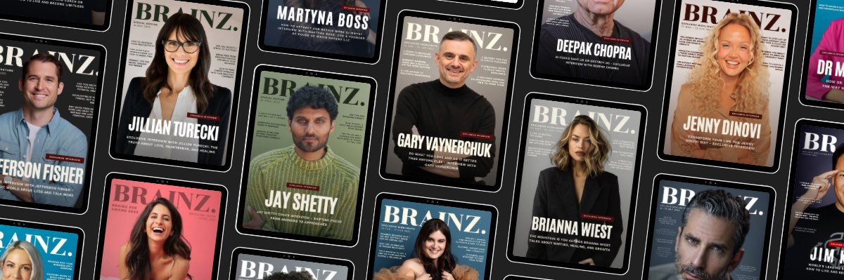 Brainz Magazine banner
