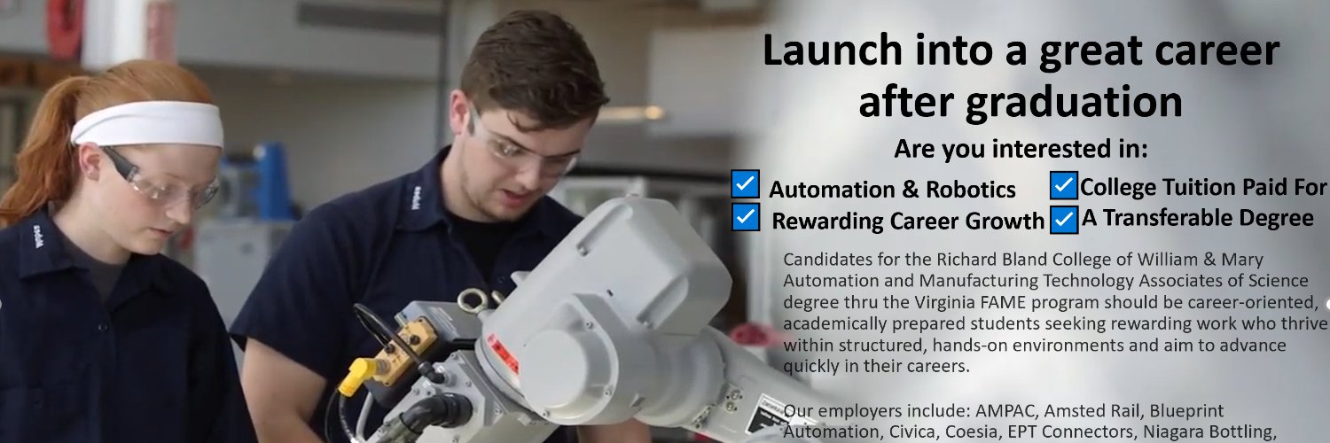 Central Virginia FAME banner