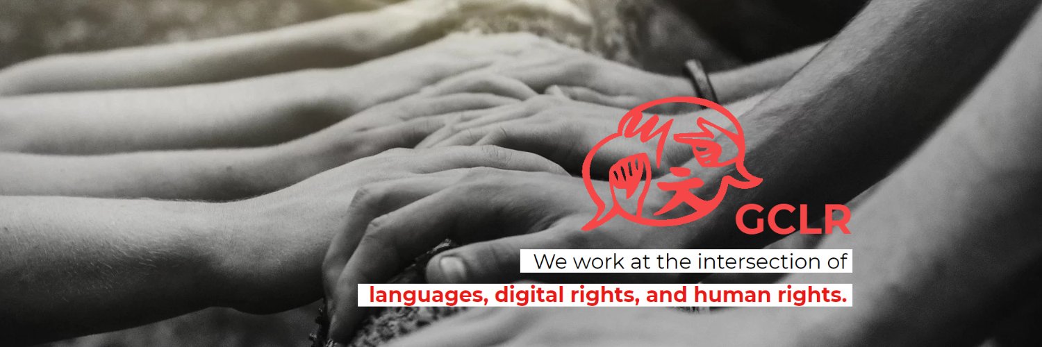 Global Coalition for Language Rights's banner