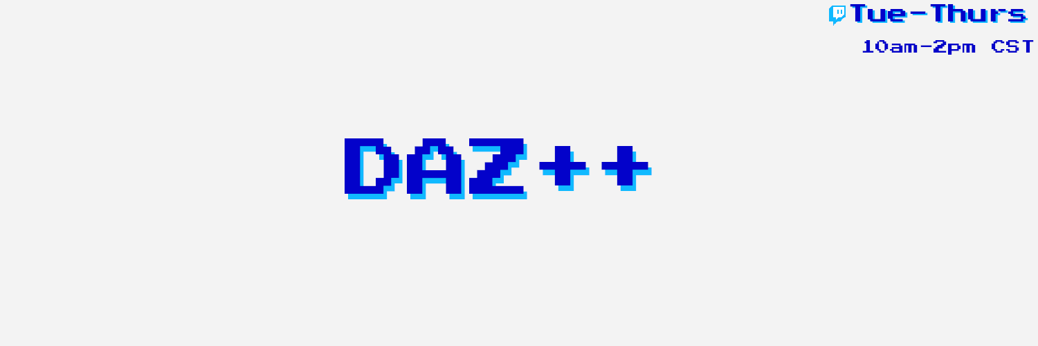 DazPlusPlus's profile banner image