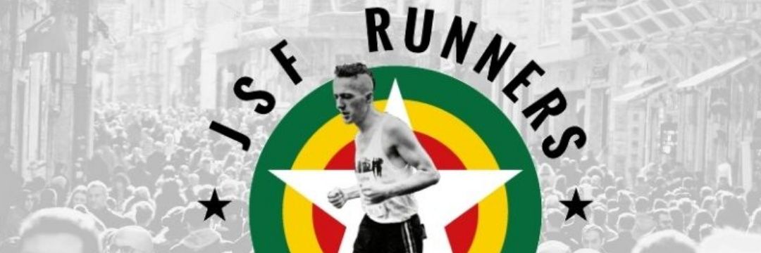JSF RUNNERS (Joe Strummer Fund Runners) banner