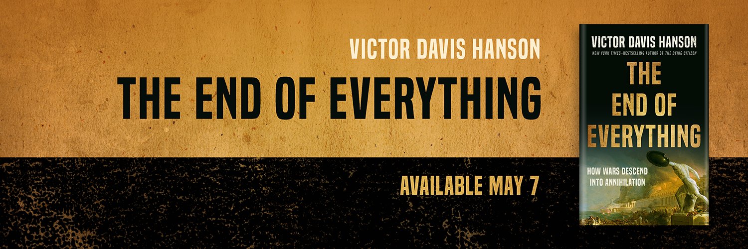 Victor Davis Hanson's banner
