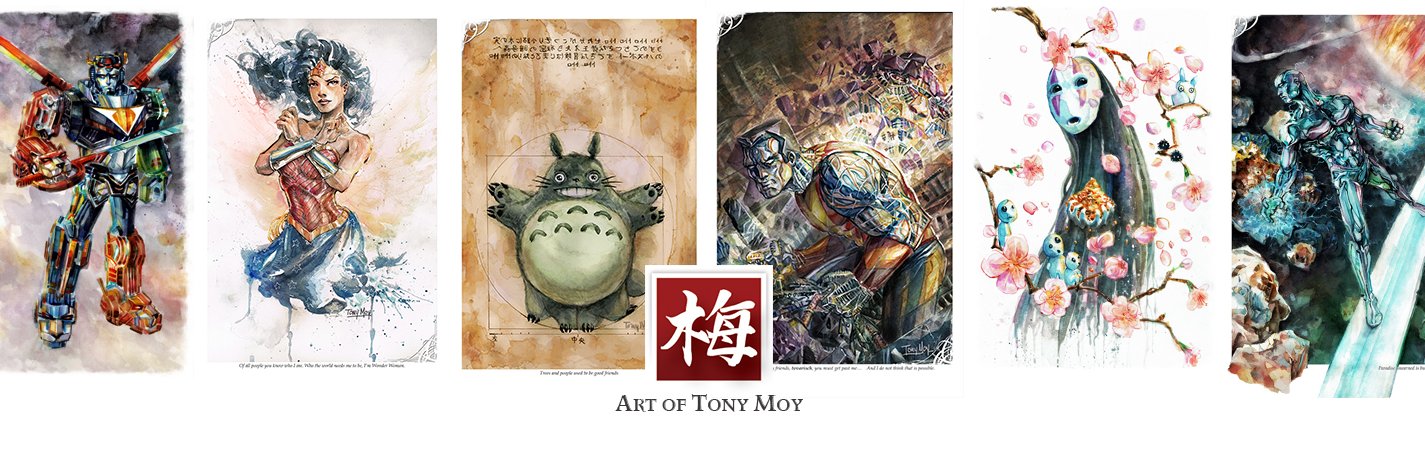 Tony Moy | Watercolorist and Comic Artist banner